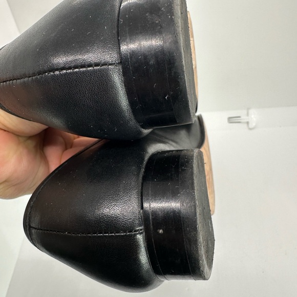 Tory Burch Mini Benton Leather Loafers Black Women's Size 7M - Picture 15 of 16